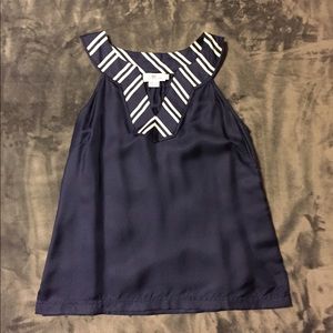 NWOT Vineyard Vines Navy Blue Women’s Blouse